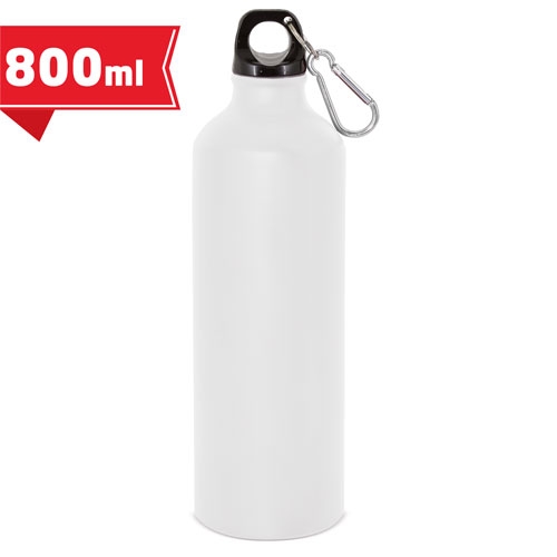 comprar Botella de aluminio con mosqueton 800 ml. "tuareg" | Artículos para sublimación>Botellas y bidones