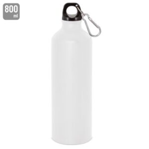 comprar Botella de aluminio con mosqueton 800 ml. "tuareg" | Artículos para sublimación>Botellas y bidones