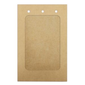 comprar Identificador eco kraft 9x14 cm | Congresos