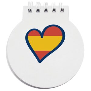 comprar Libreta "corazón españa" | Infantil y juegos de mesa>Dibujar y pintar