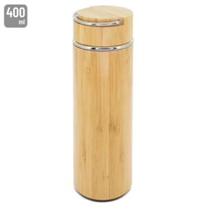 comprar Termo doble pared bambu/acero inoxidable "malasia" | Botellas