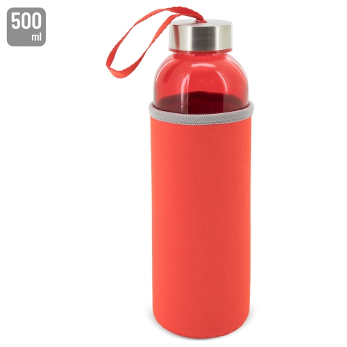 comprar Bidon colores cristal zas rojo | Botellas