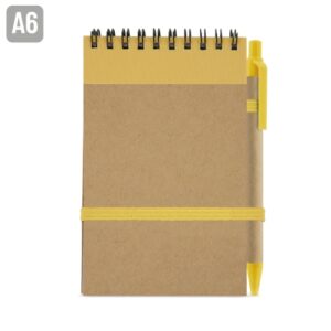 comprar Bloc de notas con boligrafo reciclado "mael" | Agendas
