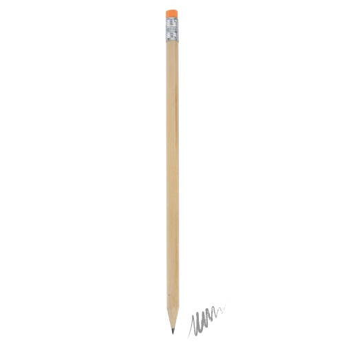 comprar Lápiz madera con goma color naranja | Escritura>Lápices y marcadores