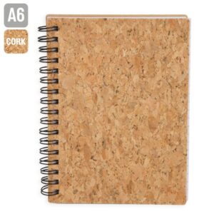 comprar Libreta con anillas negras corcho natural "paix" | Agendas