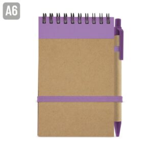 comprar Bloc de notas con boligrafo reciclado "mael" | Agendas