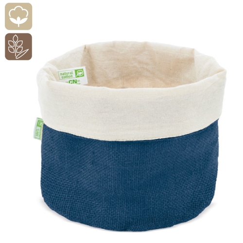 comprar Panera de algodon y jute natural "papúa" | Bolsas y compra>Bolsas de algodón