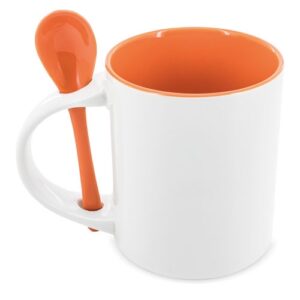 comprar Mug sublimacion redonda con cuchara "neiva" | Hogar>Tazas y jarras